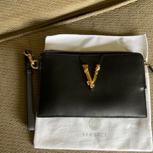Versace Virtus wristlet